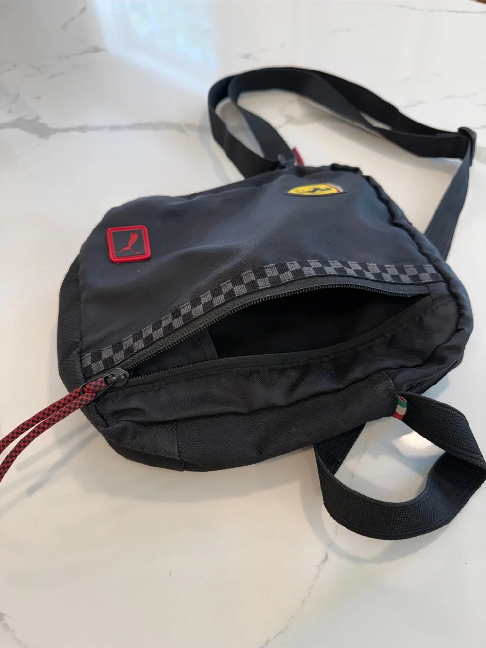 Official Ferrari Product Puma Crossbody Messenger Bag